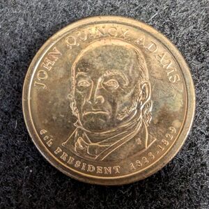 2008-John Quincy Adams Dollar Coin Our 6th President 1825-1829 Rare Coin